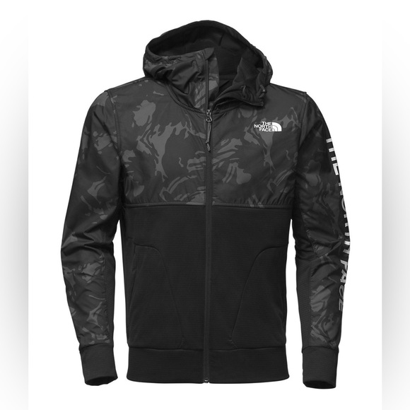 THE NORTH FACE SZ SM Train Logo Overlay Jacket CAMO - Picture 5 of 9